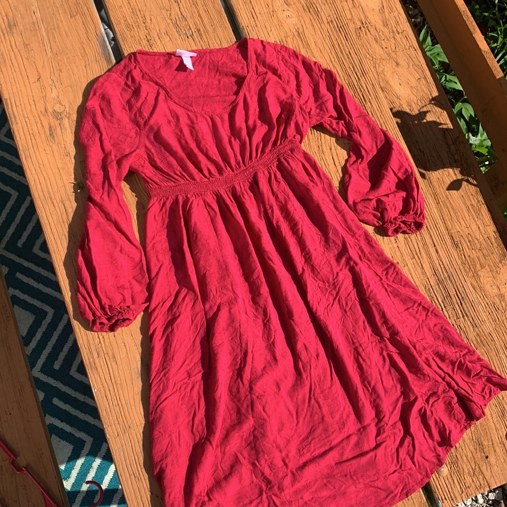 Isabel maternity knee length dress